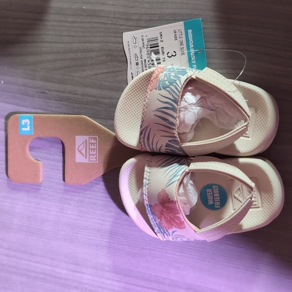 Reef Toddler/Little Kid One Slide Sandal Lightweight & Water Friendly - Picture 7 of 7